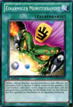 SP13-DE035 Einarmiger Monsterbandit (STAR RARE) 1. Auflage