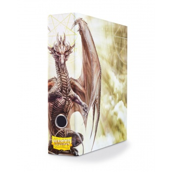 Dragon Shield Slipcase Binder - White art Dragon