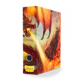 Dragon Shield Slipcase Binder - Red art Dragon