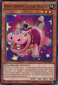 DUEA-DEDE1 Künstlerkumpel Lustiges Nilpferd (ULTRA RARE) Limitiert