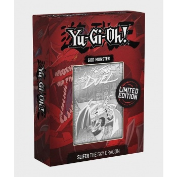 YuGiOh! Limited Edition Metal God Card Slifer the Sky Dragon