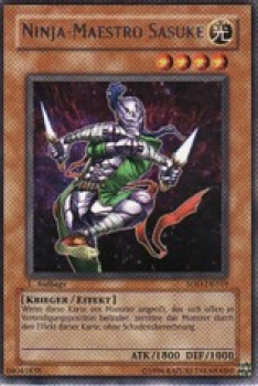 SOD-DE019 Ninja-Maestro Sasuke (RARE) 1. Auflage