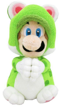 Nintendo: Luigi Katze Handmagnet - Plüsch [19 cm]