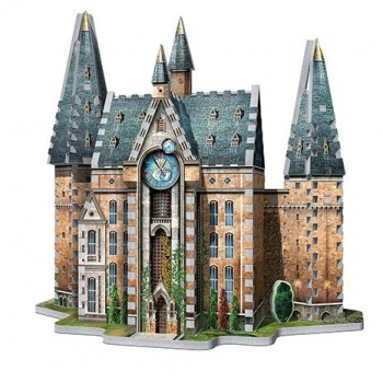 Hogwarts - Clock tower - puzzle 3D Wrebbit