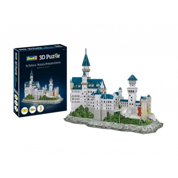 Schloss Neuschwanstein 3D Puzzle - 121pc