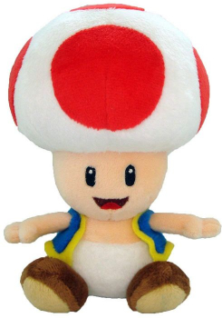 Nintendo: Toad Plüsch [17 cm]