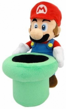 Nintendo: Super Mario mit Rohr - Plüsch [25 cm]