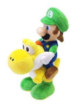 Nintendo: Luigi + Yoshi - Plüsch [22 cm]
