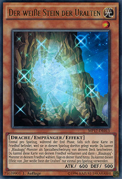LCKC-DE011 Der weiße Stein der Uralten (SECRET RARE) 1. Auflage