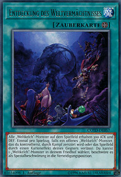 COTD-DE057 Entdeckung des Weltvermächtnisses (RARE) 1. Auflage