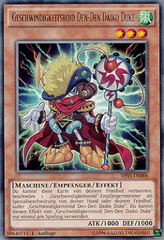 MP17-DE004 Geschwindigkeitsroid Den-Den Daiko Duke (RARE) 1. Auflage