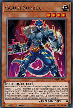 COTD-DE010 Gouki Suprex (RARE)