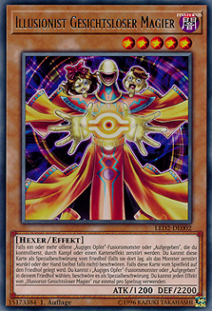 LED2-DE002 Illusionist Gesichtsloser Magier (RARE)