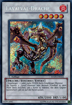 HA05-DE022 Lavalval-Drache (SECRET RARE)