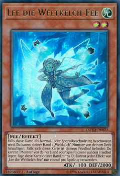 COTD-DE022 Lee die Weltkelch-Fee (ULTRA RARE) 1. Auflage