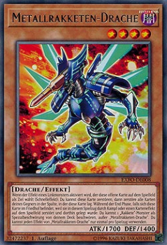 EXFO-DE008 Metallrakketen-Drache (RARE) 1. Auflage