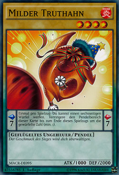 MACR-DE095 Milder Truthahn 1. Auflage