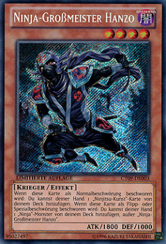 SHVA-DE022 Ninja-Großmeister Hanzo (SUPER RARE)