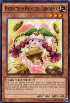 DRL2-EN030 Prediction Princess Coinorma (SUPER RARE) 1. Edition