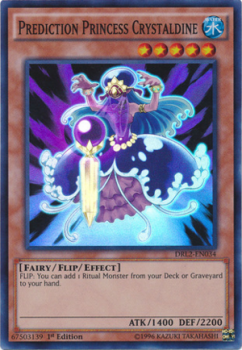 DRL2-EN034 Prediction Princess Crystaldine (SUPER RARE) 1. Edition