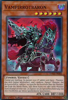 DASA-DE006 Vampirrotbaron (SUPER RARE)