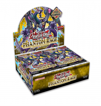 YU-GI-OH ! PHANTOM RAGE BOOSTER Display (DE)