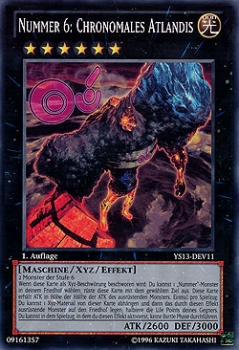 AC14-DE015 Nummer 6: Chronomales Atlandis (SUPER RARE)