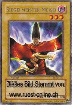 AST-DE003 Siegelmeister Meisei (RARE) 1. Auflage