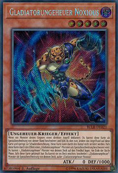 BLLR-DE021 Gladiatorungeheuer Noxious (SECRET RARE)