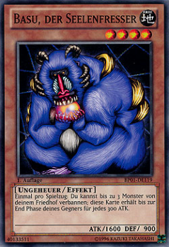 BP02-DE012 Basu, der Seelenfresser (STAR RARE) 1. Auflage