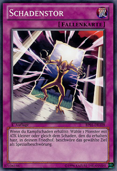 BP02-DE205 Schadenstor (STAR RARE) 1. Auflage