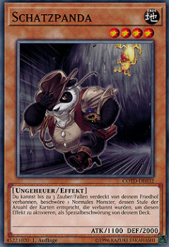 COTD-DE032 Schatzpanda 1. Auflage