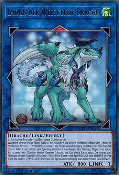 COTD-DE047 Imduk der Weltkelch-Drache (RARE) 1. Auflage