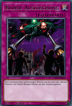 COTD-DE079 Blinde Auslöschung (RARE) 1. Auflage