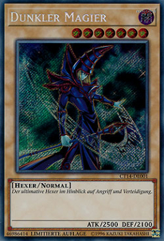 CT14-DE001 Dunkler Magier (SECRET RARE)