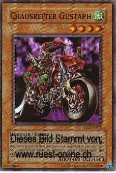 DR2-DE018 Chaosreiter Gustaph (SUPER RARE)