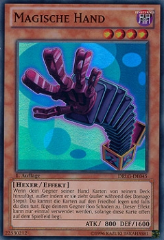 DRLG-DE045 Magische Hand (SUPER RARE) 1. Auflage