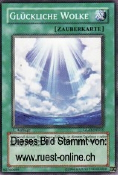 GLAS-DE050 Glückliche Wolke