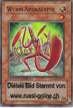 HA01-DE017 Wurm Apokalypse (SUPER RARE) Limitiert