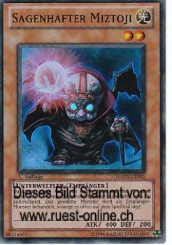 HA03-DE005 Sagenhafter Miztoji (SUPER RARE) 1. Auflage