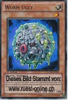 HA03-DE024 Wurm Ugly (SUPER RARE) 1. Auflage