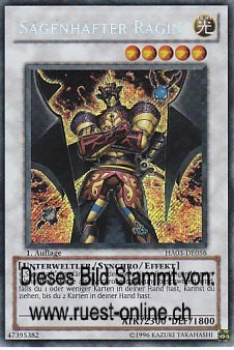 HA03-DE058 Sagenhafter Ragin (SECRET RARE) 1. Auflage