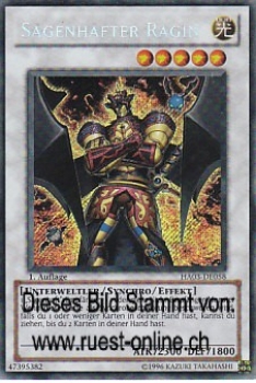 HA03-DE058 Sagenhafter Ragin (SECRET RARE) 1. Auflage