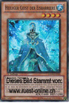 HA04-DE024 Heiliger Geist der Eisbarriere (SUPER RARE) 1. Auflage