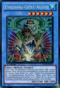 HA05-DE051 Evigishki-Geist-Augus (SECRET RARE) 1. Auflage