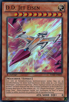 HA07-DE035 D.D. Jet Eisen (SUPER RARE) 1. Auflage