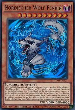 LC05-DE002 Nordischer Wolf Fenrir (ULTRA RARE)