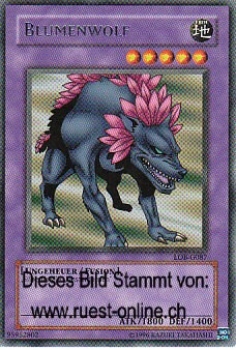 LOB-G087 Blumenwolf (RARE)