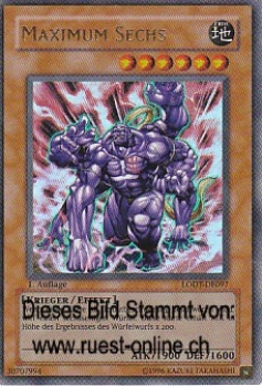 LODT-DE097 Maximum Sechs (ULTIMATE RARE) 1. Auflage