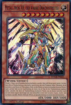 MACR-DE025 Metalltron XII, der wahre Drachostreiter (SUPER RARE) 1. Auflage